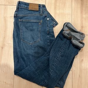 Madewell Curvy vintage straight Jean